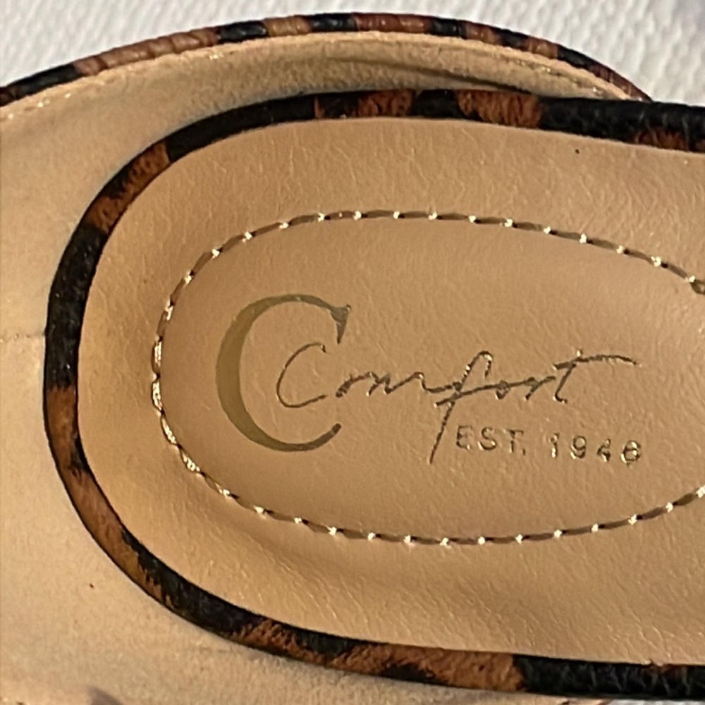 Comfort Est 1946, Leopard Print, Block Heel Shoes. - image 2